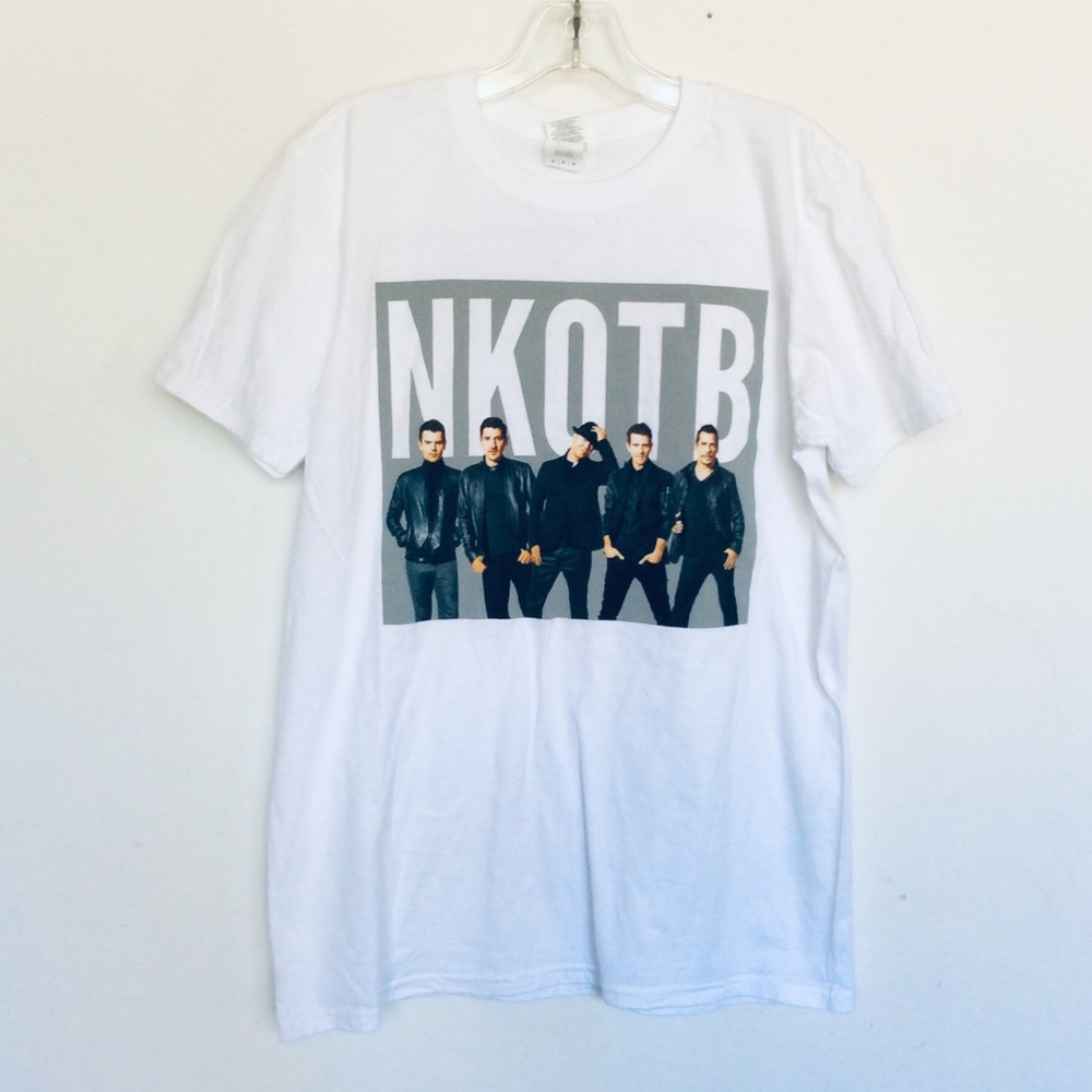 NKOTB Group PHOTO Band TEE